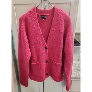 major label group sweater Pink Sz‎ M New Without Tags